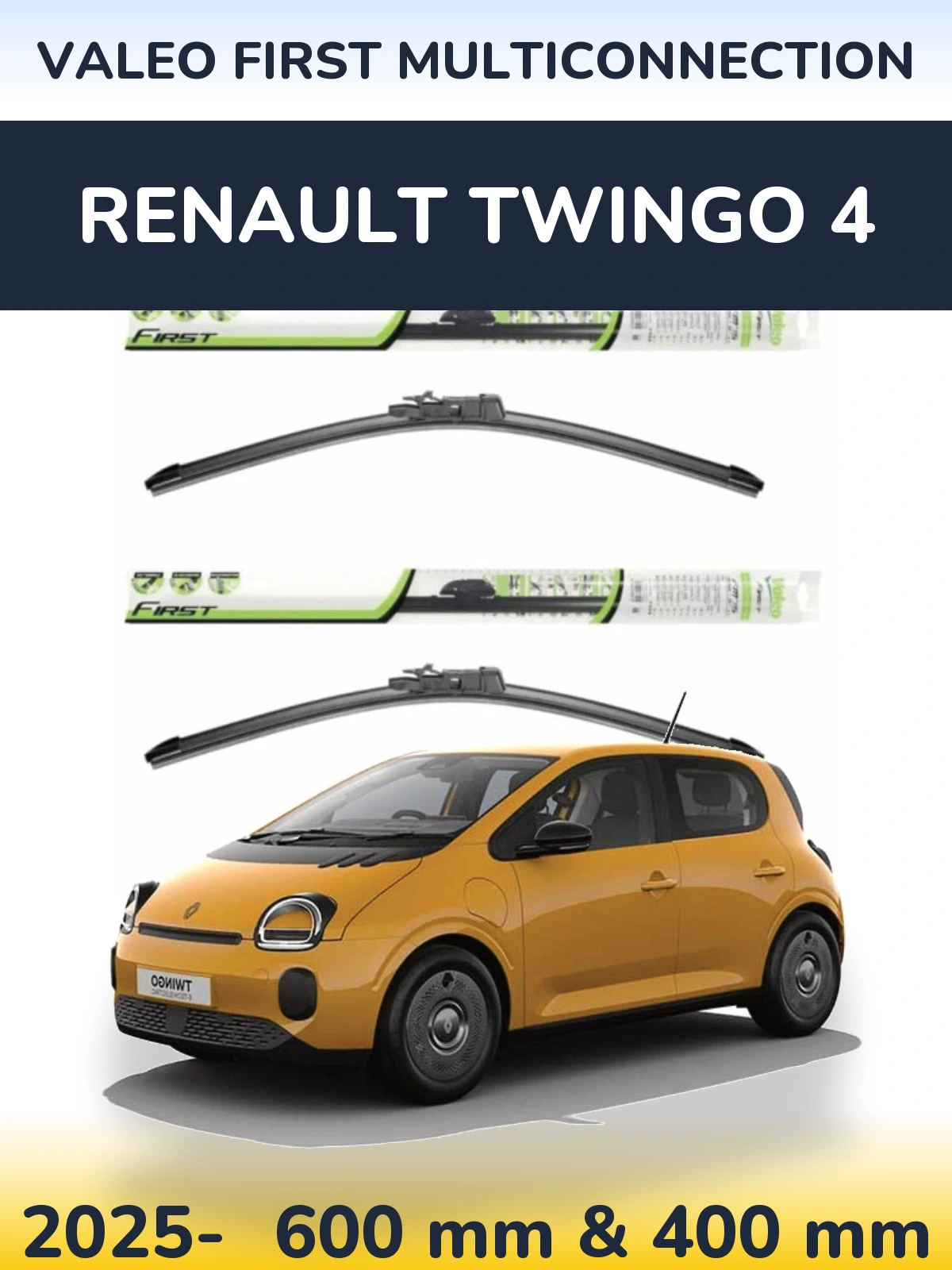 Ștergătoare Valeo First MultiConnection pentru Renault Twingo 4