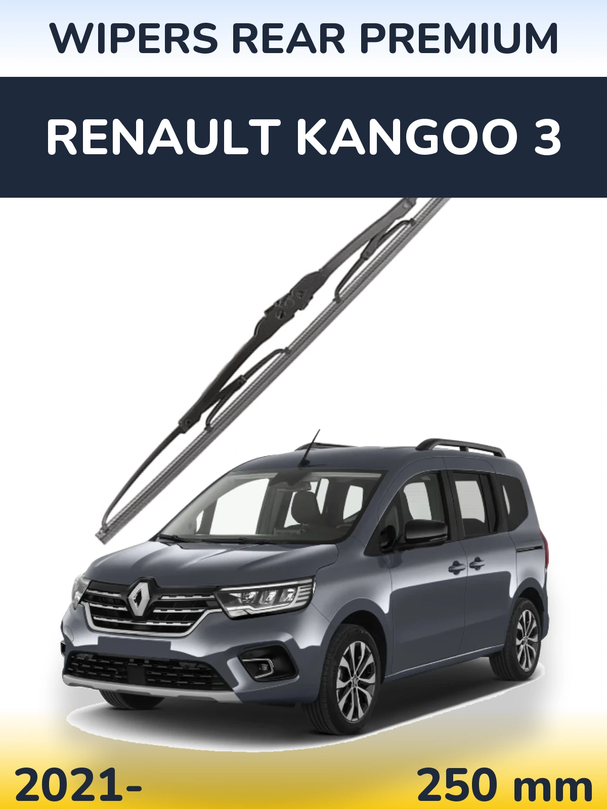 Ștergătoare WIPERS REAR PREMIUM pentru Renault Kangoo 3