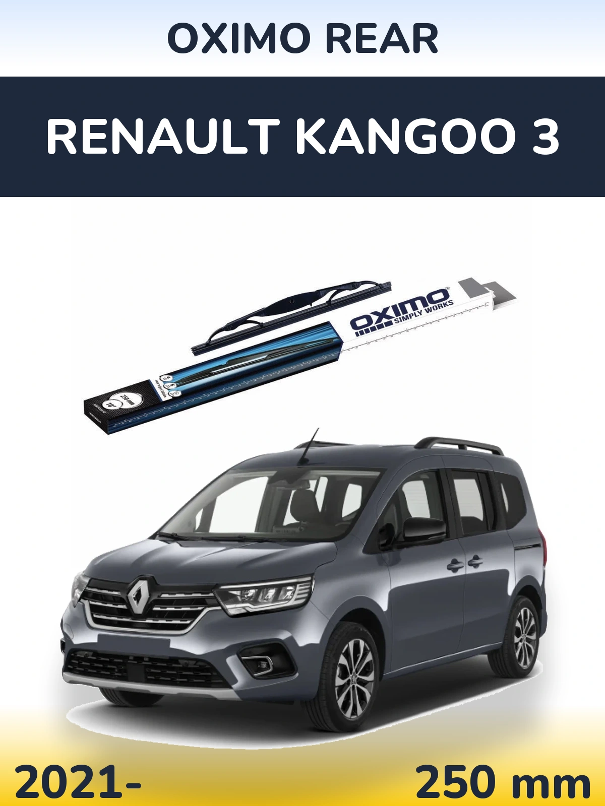 Ștergătoare Oximo Rear pentru Renault Kangoo 3