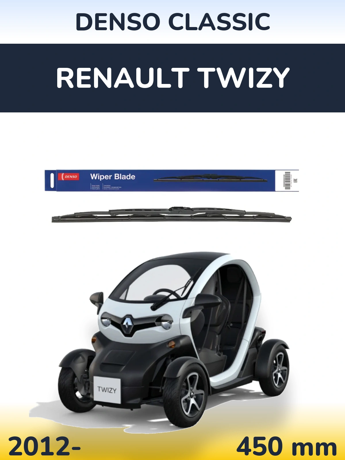 Ștergătoare Denso Classic pentru Renault Twizy