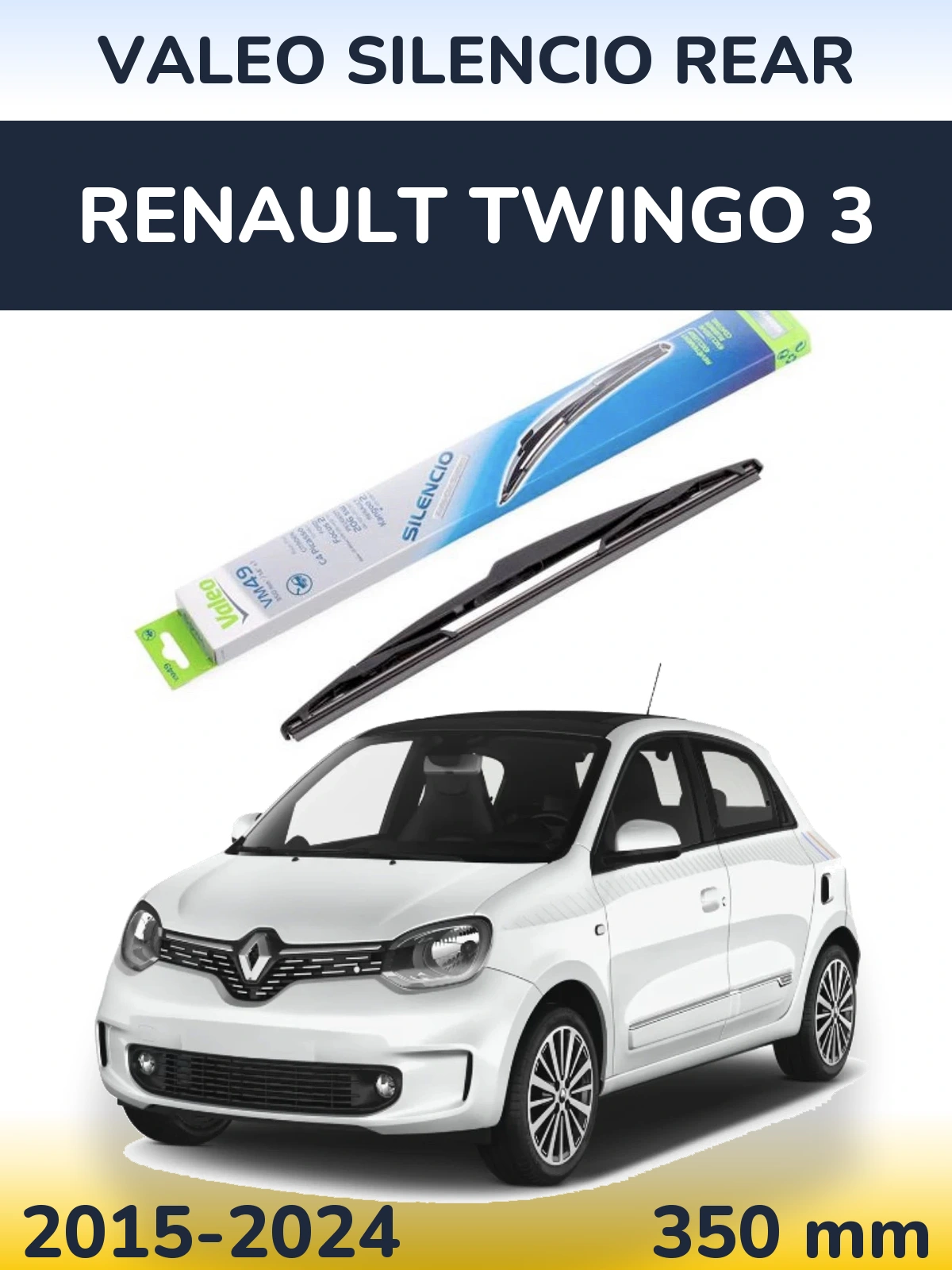 Ștergătoare Valeo Silencio Rear pentru Renault Twingo 3