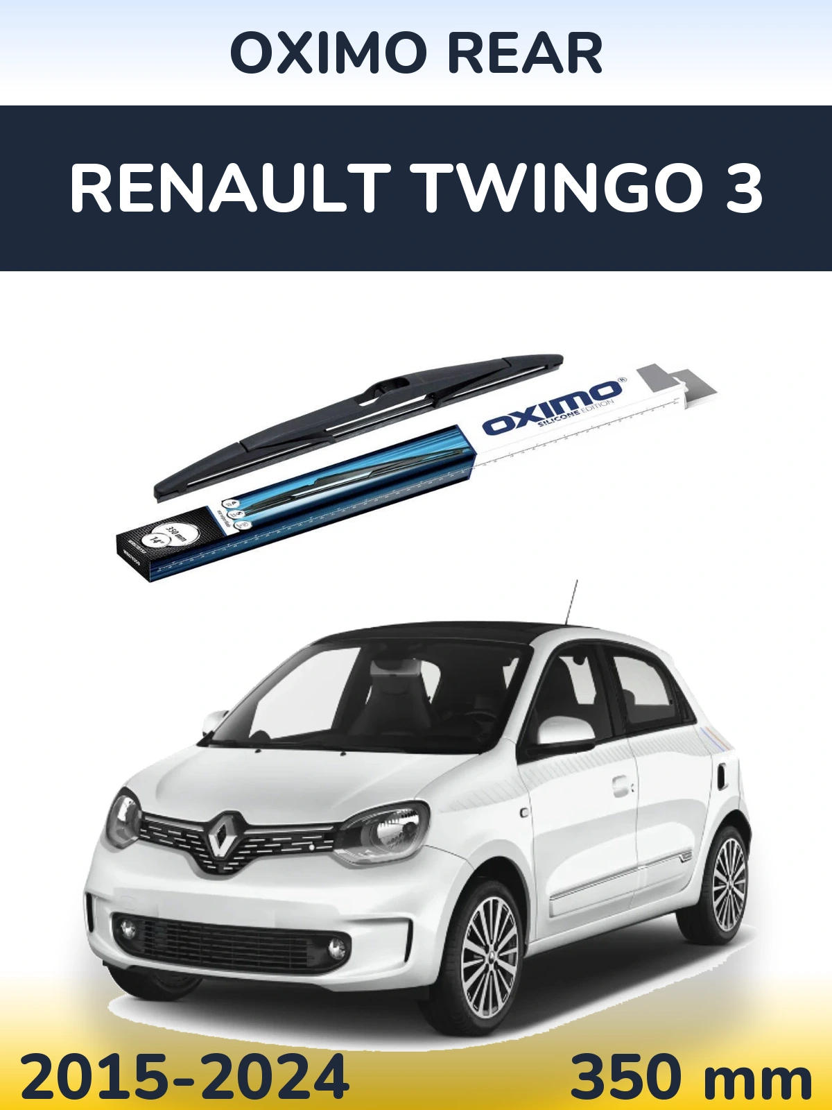 Ștergătoare Oximo Rear pentru Renault Twingo 3