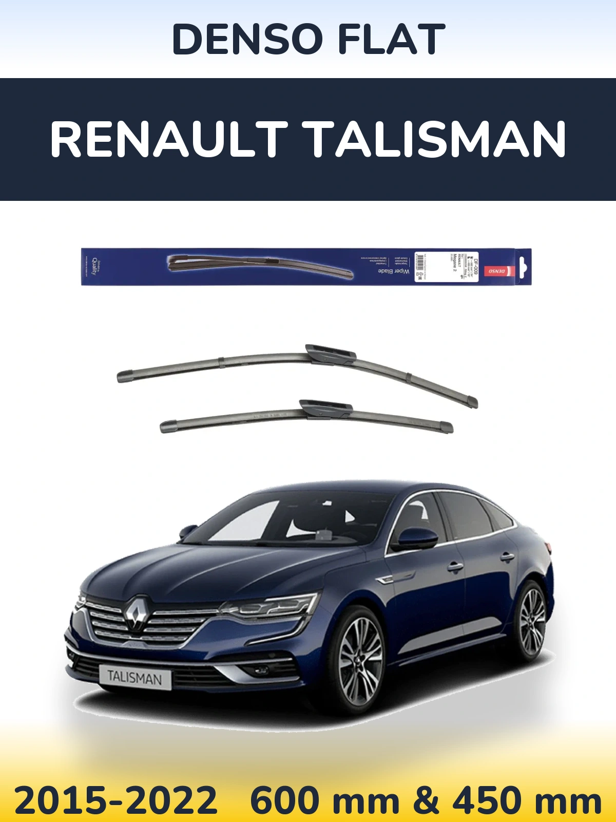 Ștergătoare Denso Flat pentru Renault Talisman
