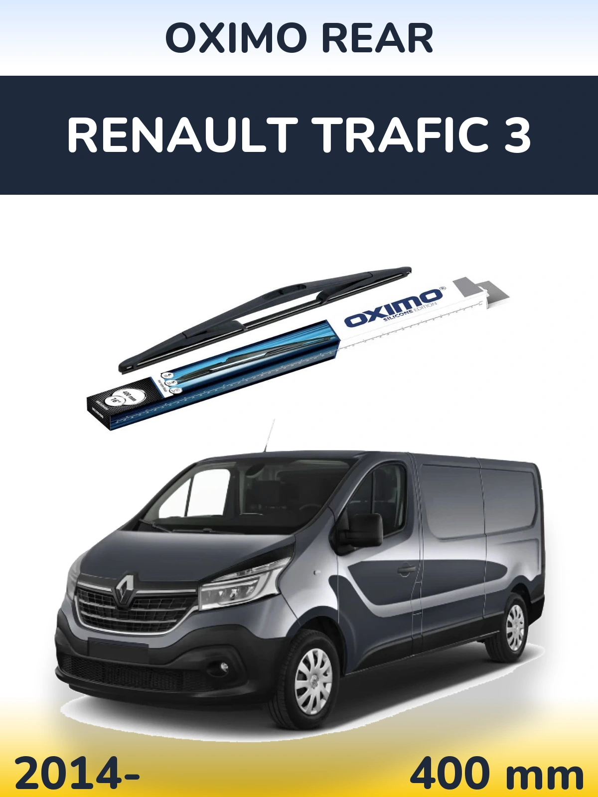 Ștergătoare Oximo Rear pentru Renault Trafic 3
