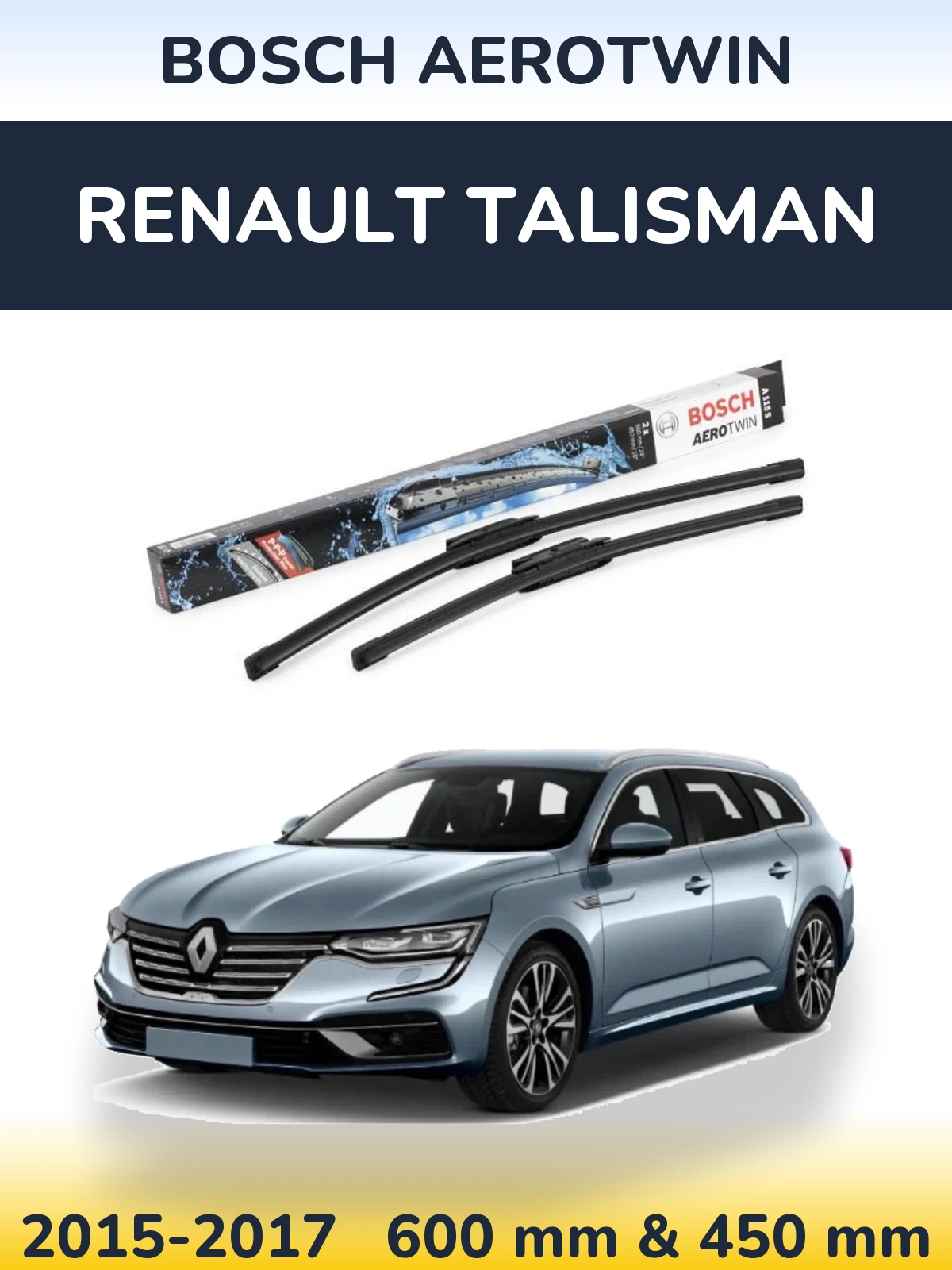 Ștergătoare BOSCH AeroTwin pentru Renault Talisman