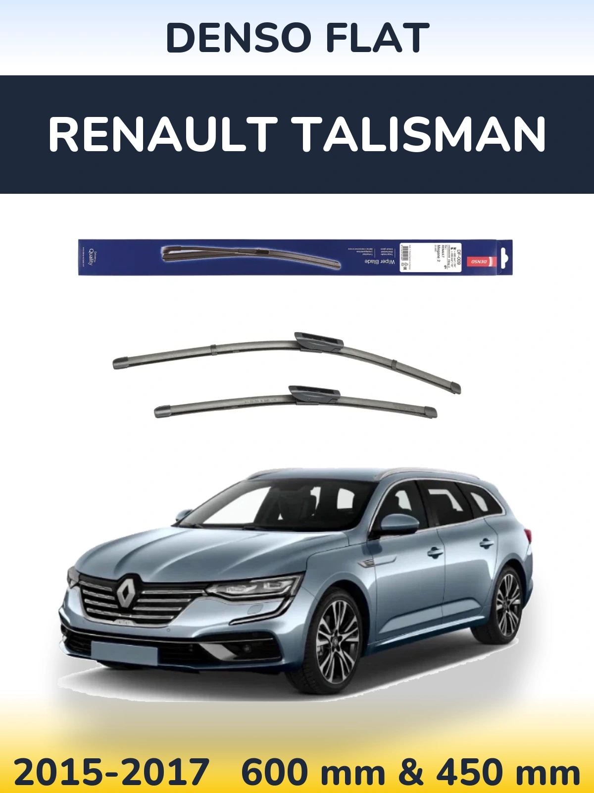 Ștergătoare Denso Flat pentru Renault Talisman