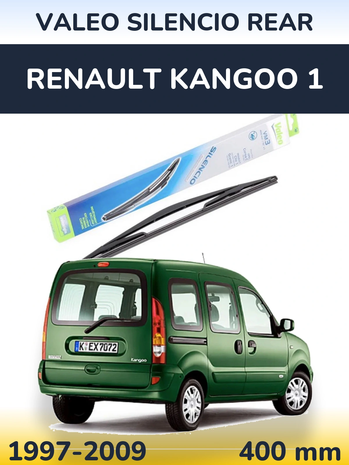 Ștergătoare Valeo Silencio Rear pentru Renault Kangoo 1