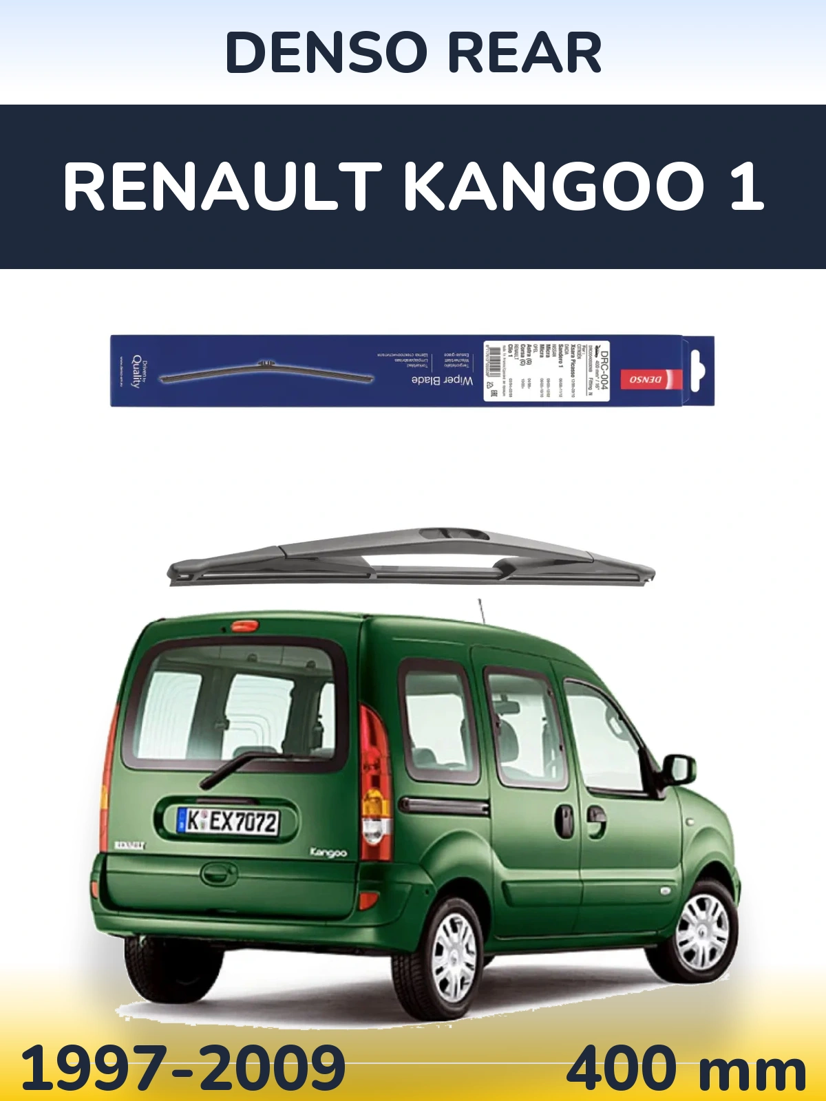 Ștergătoare Denso Rear pentru Renault Kangoo 1