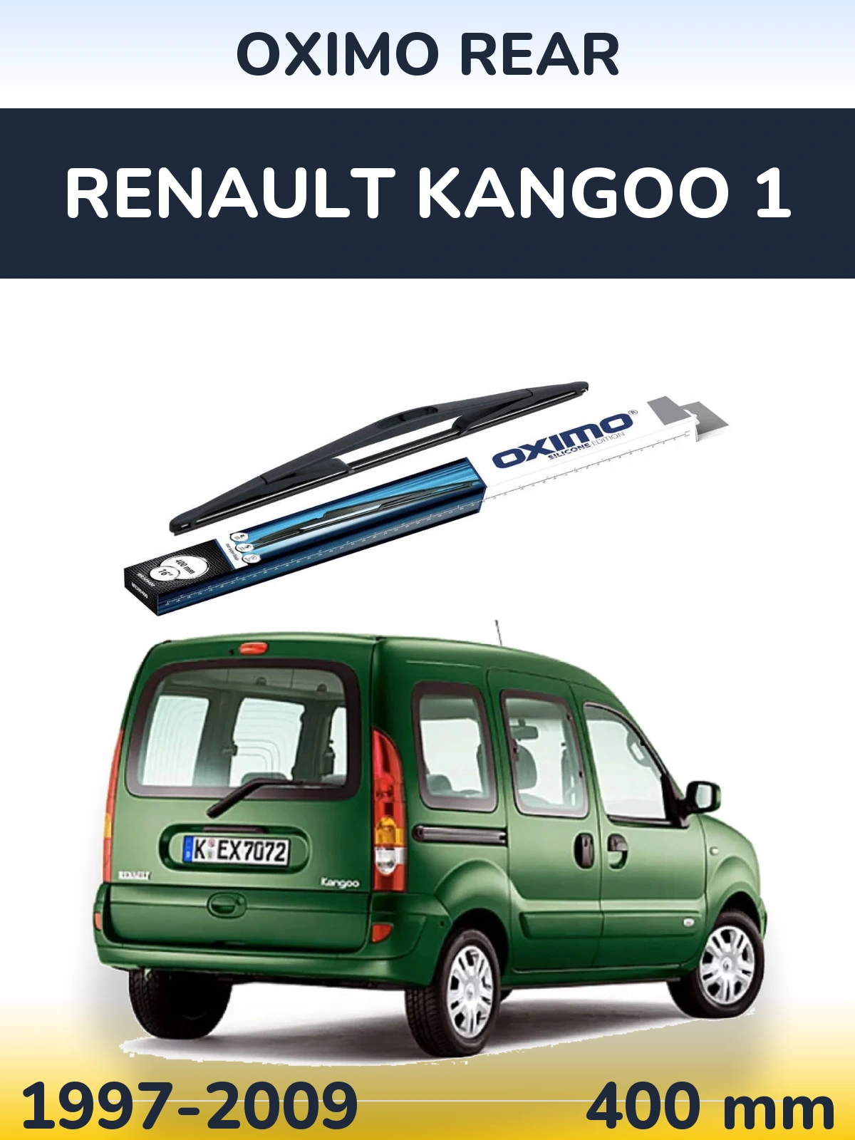 Ștergătoare Oximo Rear pentru Renault Kangoo 1