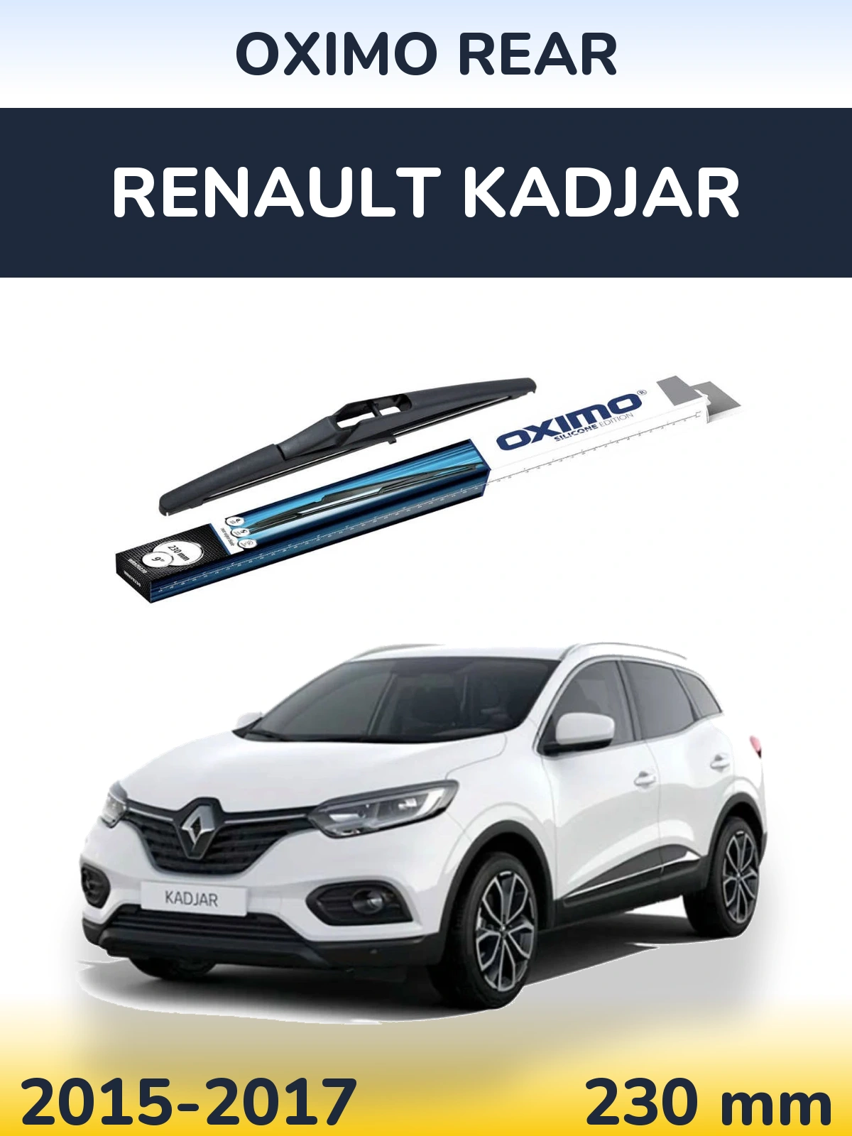 Ștergătoare Oximo Rear pentru Renault Kadjar