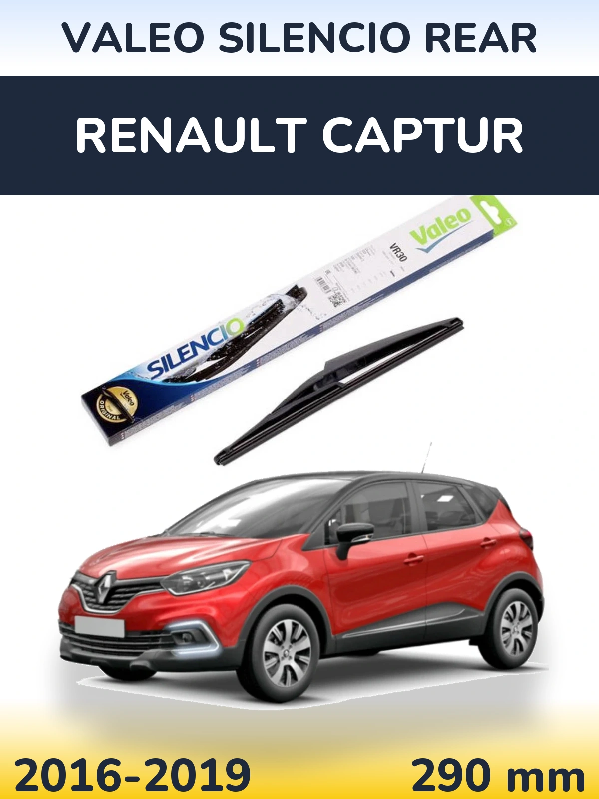 Ștergătoare Valeo Silencio Rear pentru Renault Captur