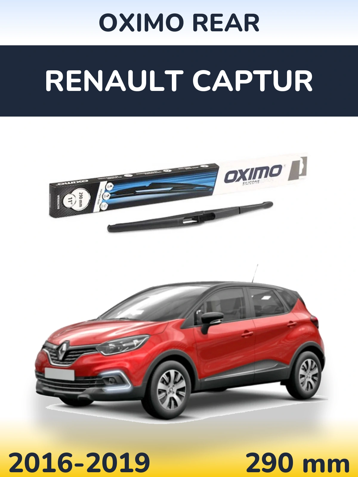 Ștergătoare Oximo Rear pentru Renault Captur