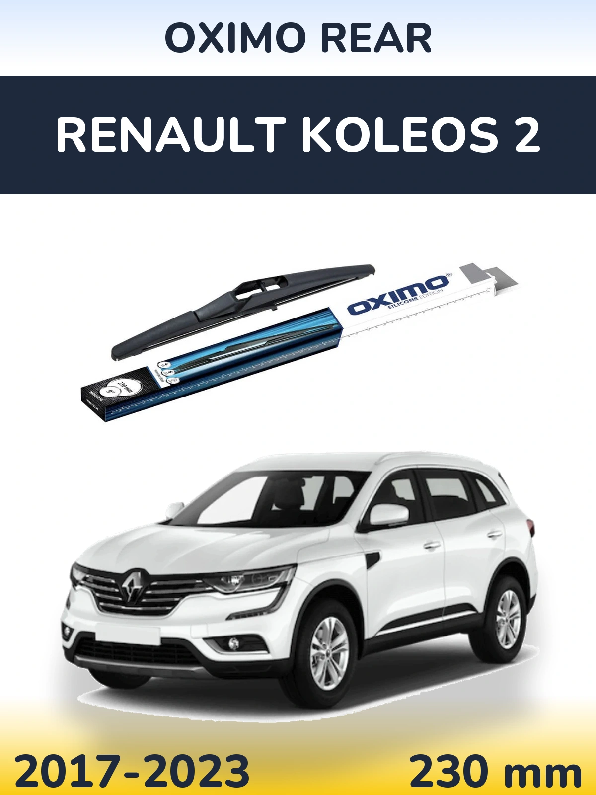 Ștergătoare Oximo Rear pentru Renault Koleos 2