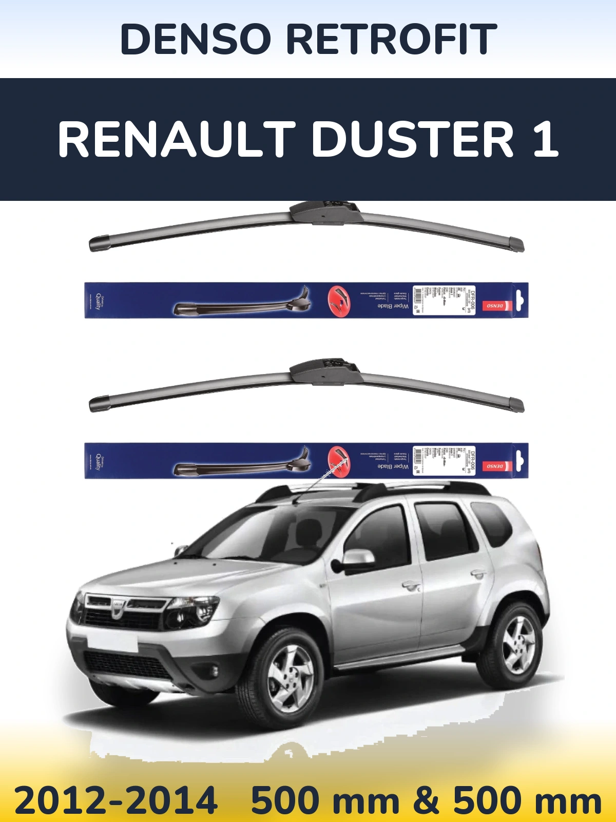Ștergătoare Denso Retrofit pentru Renault Duster 1