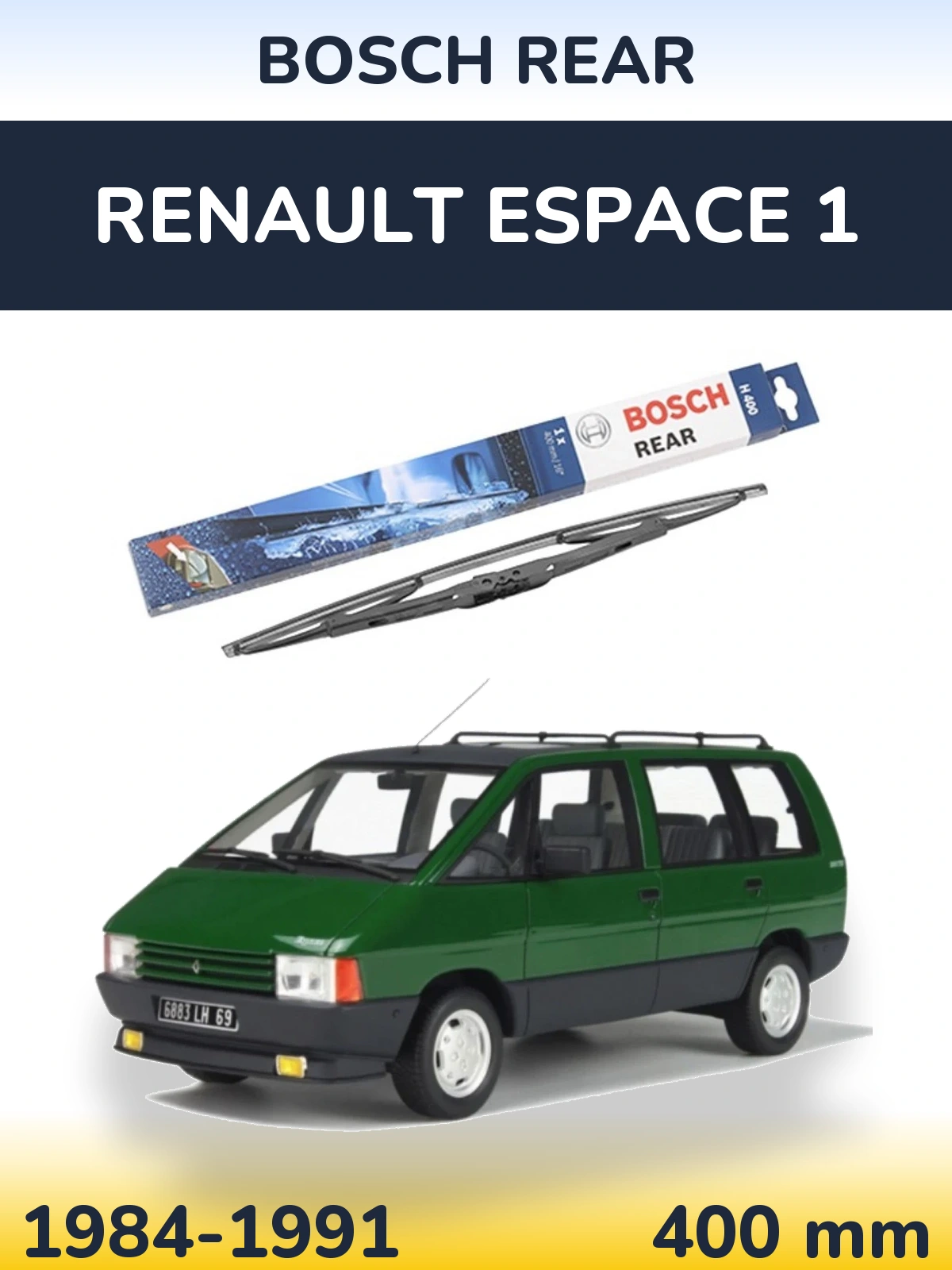 Ștergătoare BOSCH Rear pentru Renault Espace 1