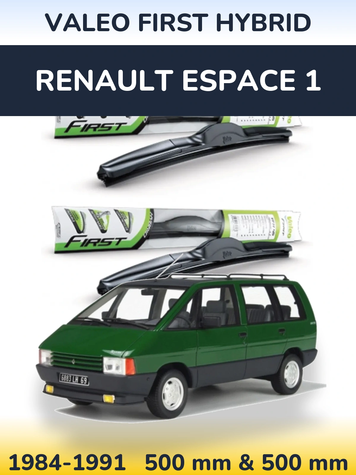 Ștergătoare Valeo First Hybrid pentru Renault Espace 1
