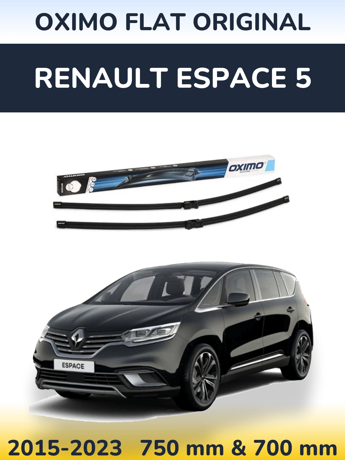 Ștergătoare Oximo Flat Original pentru Renault Espace 5