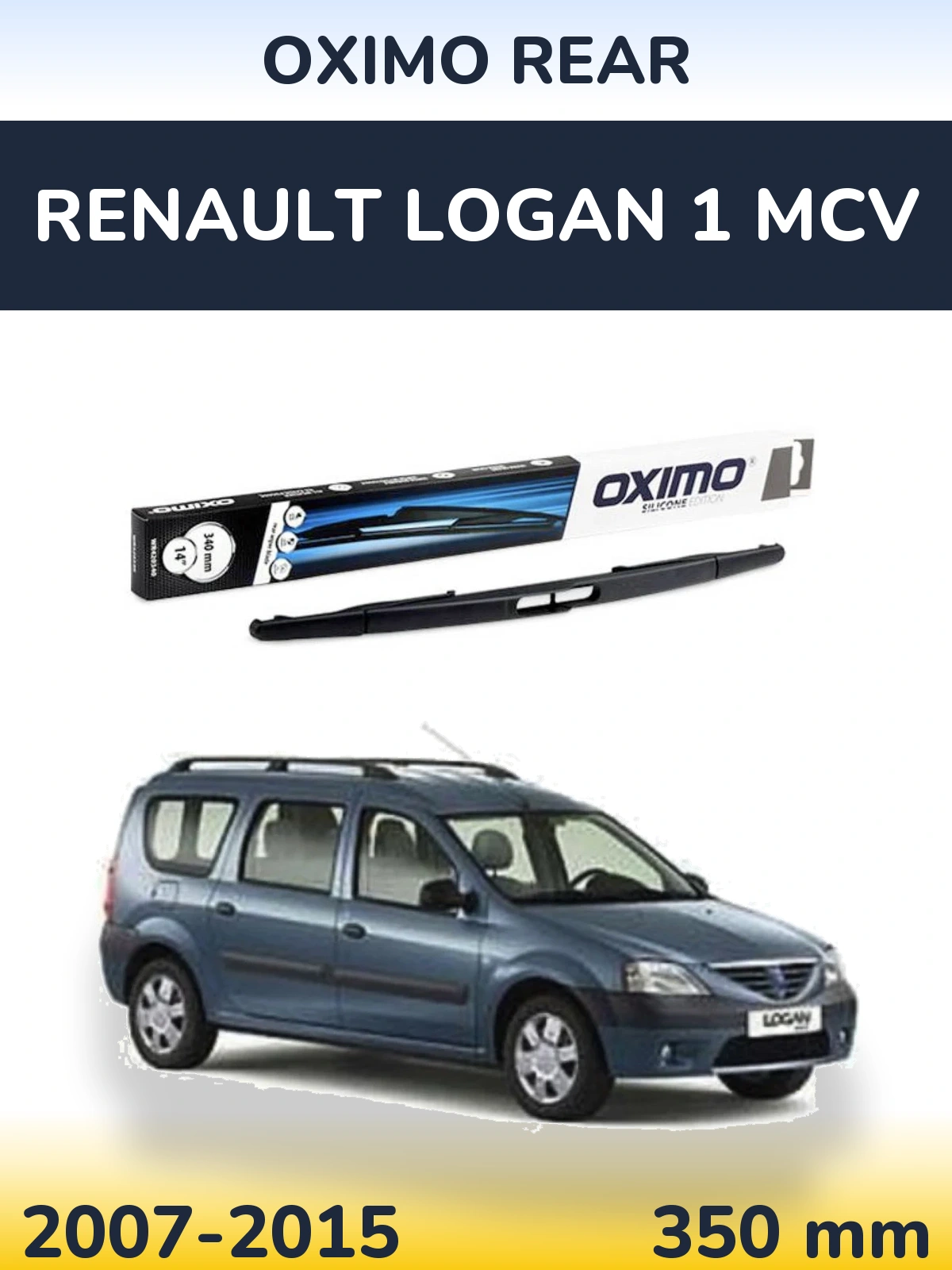 Ștergătoare Oximo Rear pentru Renault Logan 1 MCV