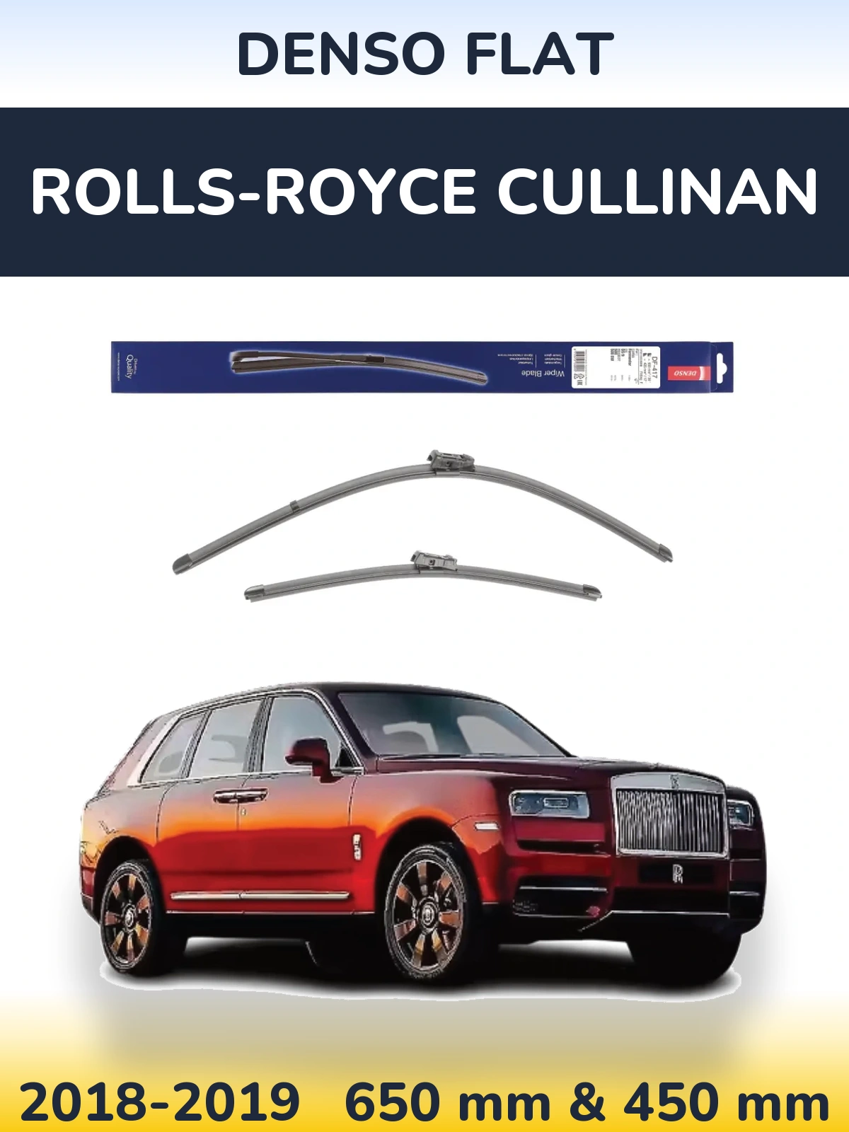 Ștergătoare Denso Flat pentru Rolls-Royce Cullinan