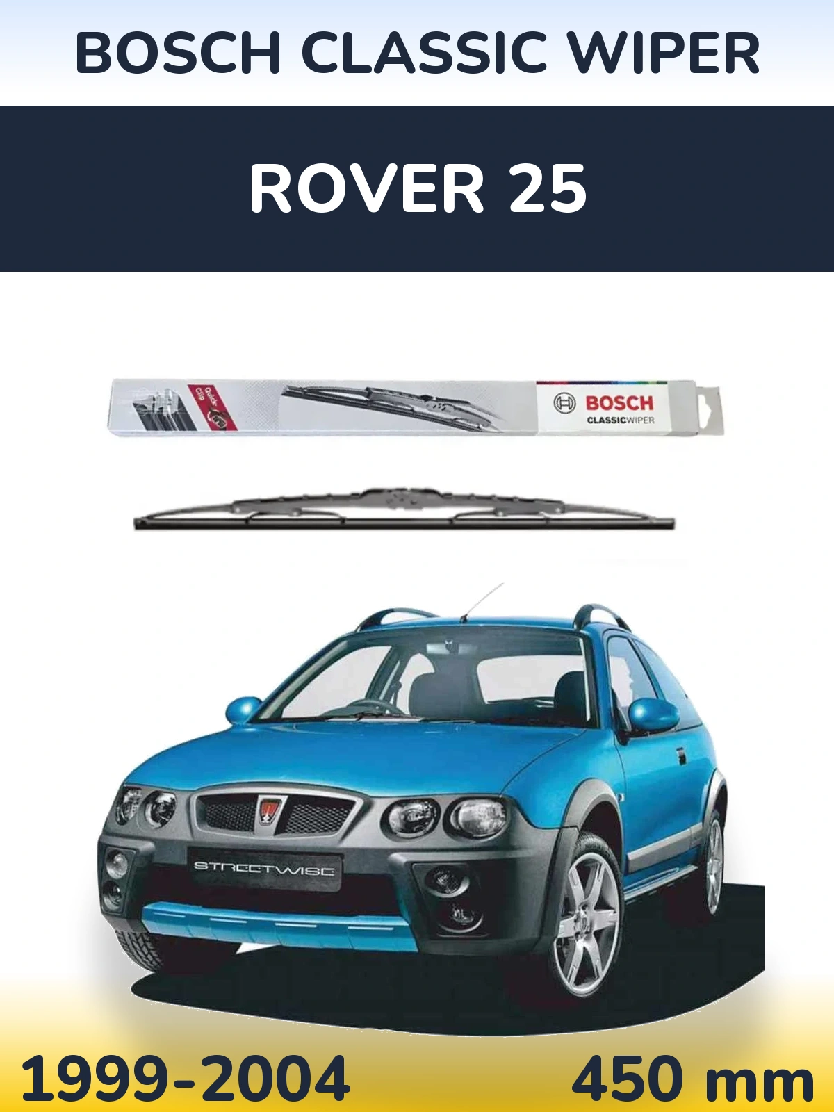 Ștergătoare BOSCH Classic Wiper pentru Rover 25