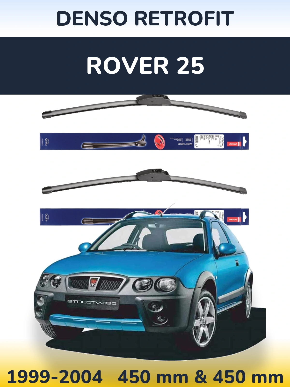 Ștergătoare Denso Retrofit pentru Rover 25
