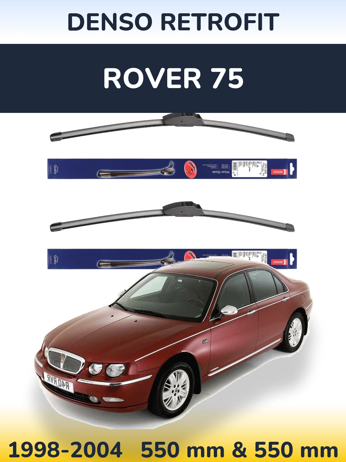 Ștergătoare Denso Retrofit pentru Rover 75