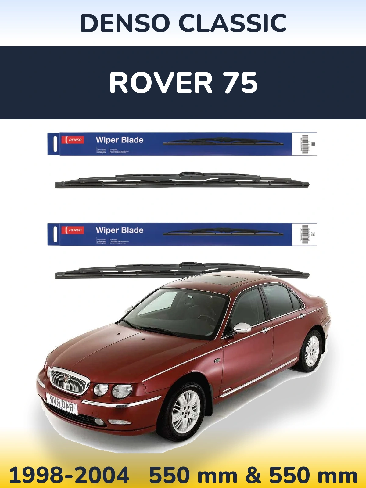 Ștergătoare Denso Classic pentru Rover 75