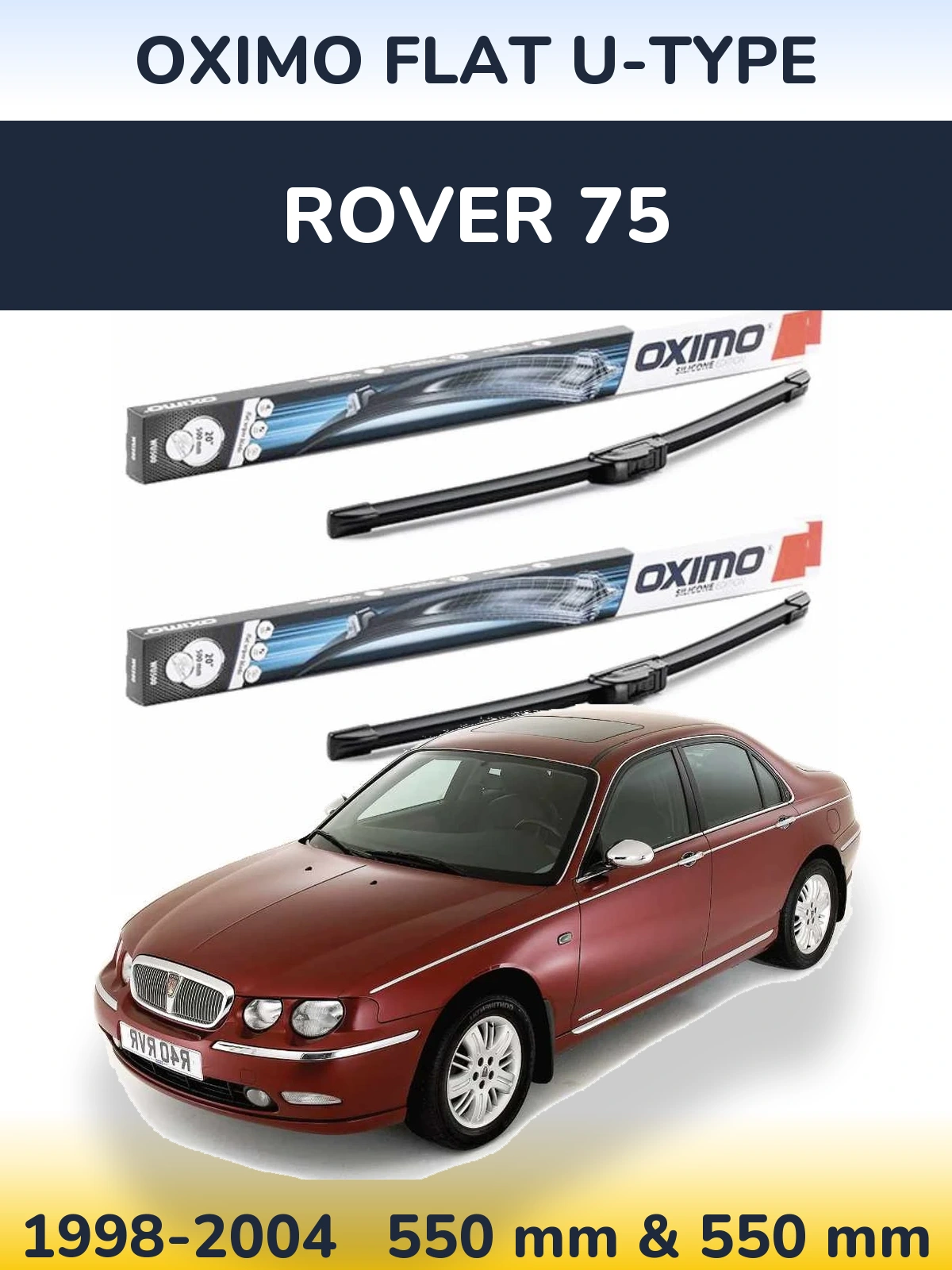 Ștergătoare Oximo Flat U-type pentru Rover 75