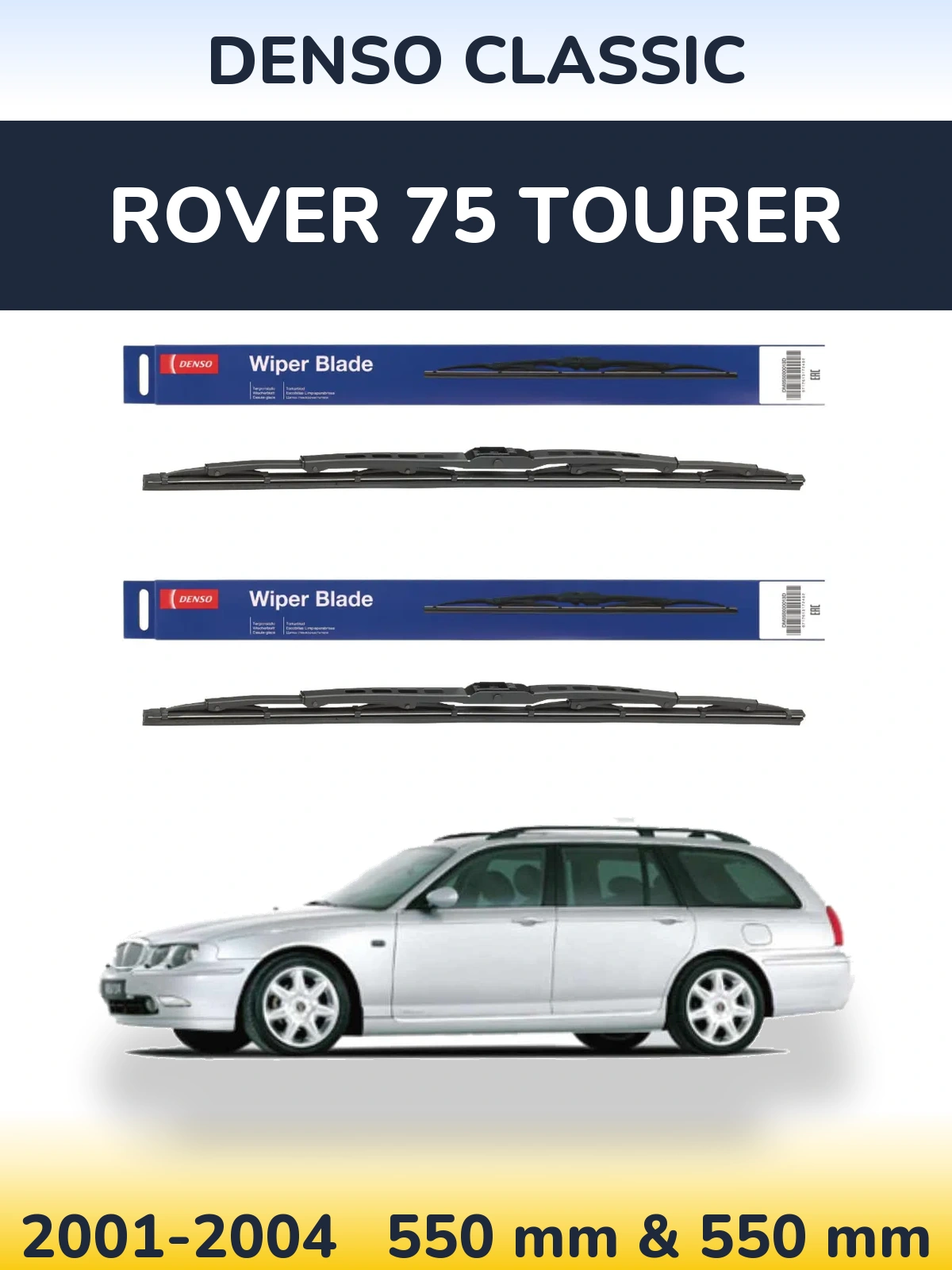 Ștergătoare Denso Classic pentru Rover 75 Tourer