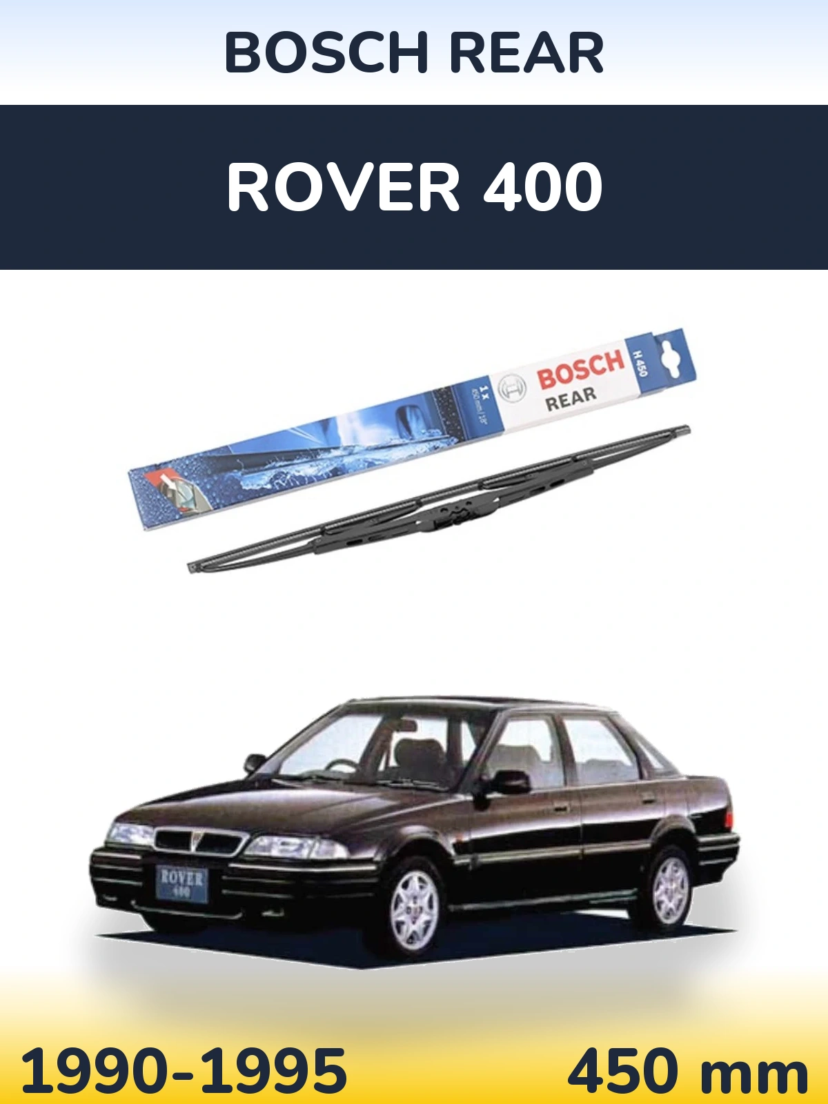 Ștergătoare BOSCH Rear pentru Rover 400