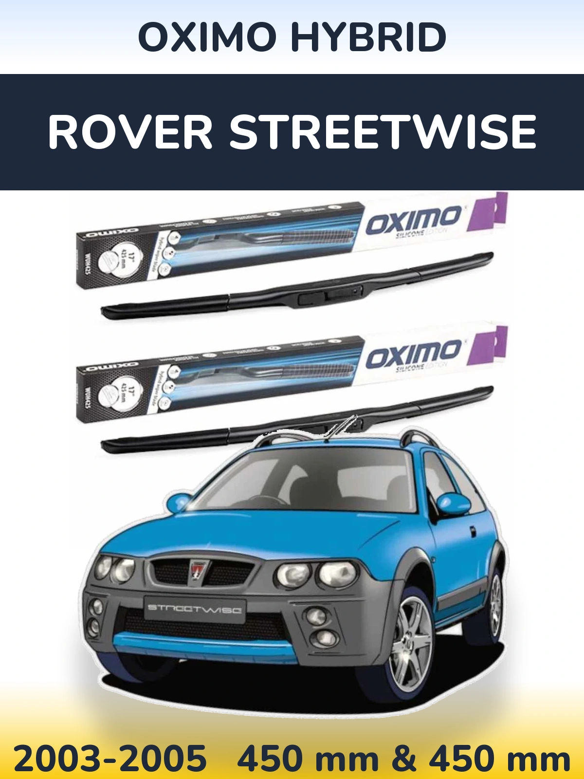 Ștergătoare Oximo Hybrid pentru Rover Streetwise