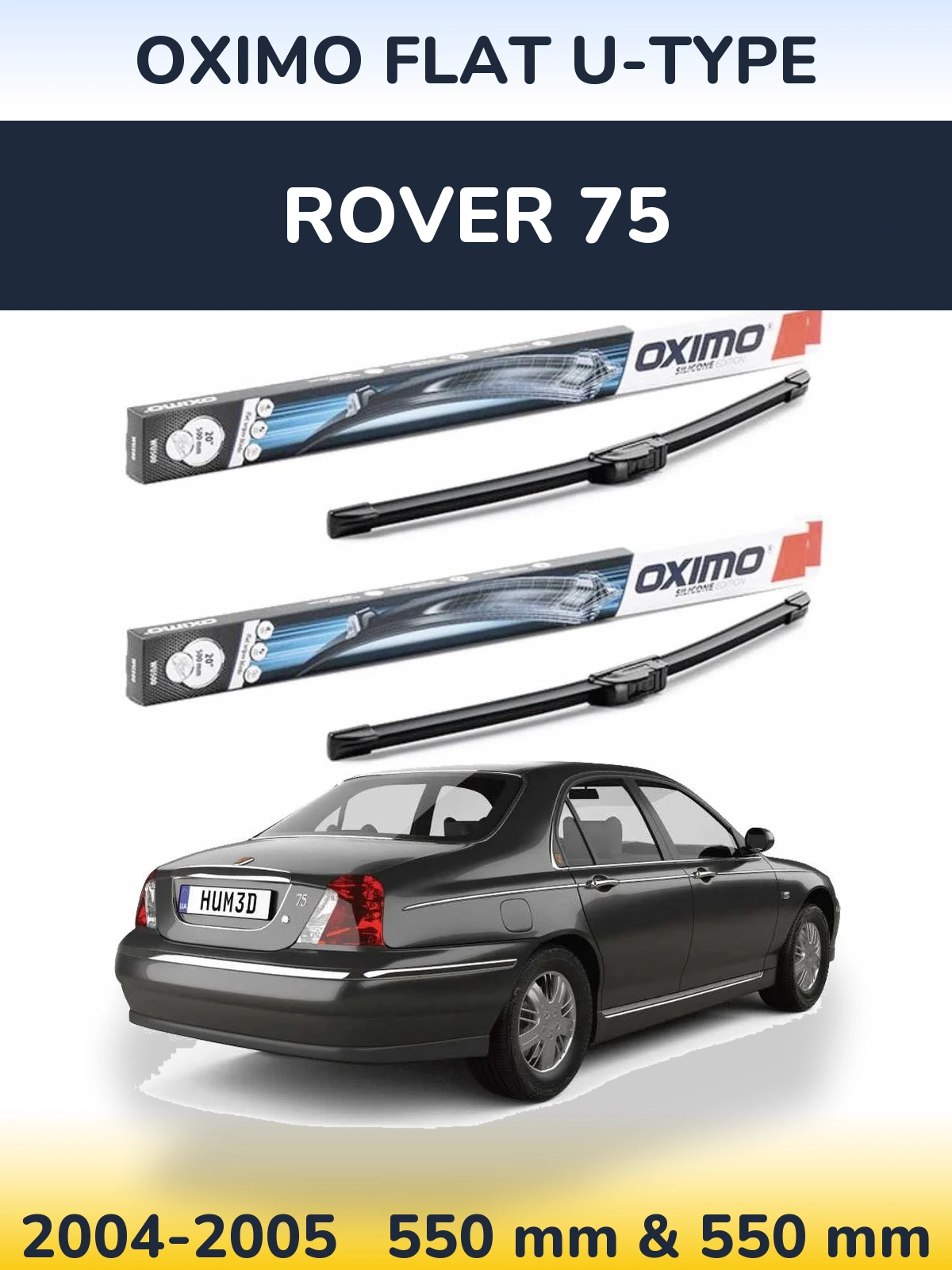 Ștergătoare Oximo Flat U-type pentru Rover 75