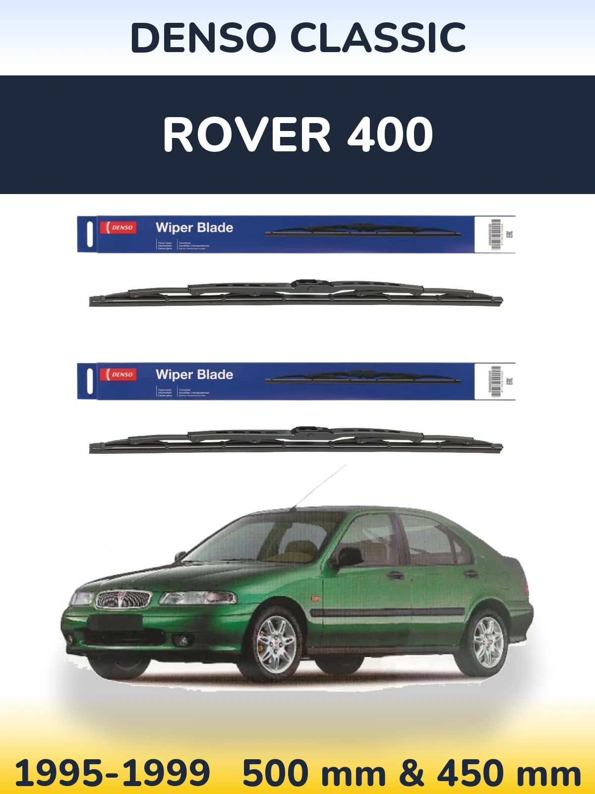 Ștergătoare Denso Classic pentru Rover 400