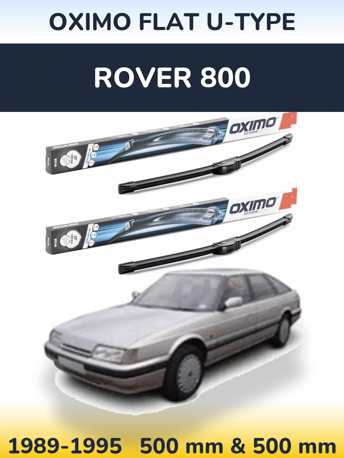 Ștergătoare Oximo Flat U-type pentru Rover 800