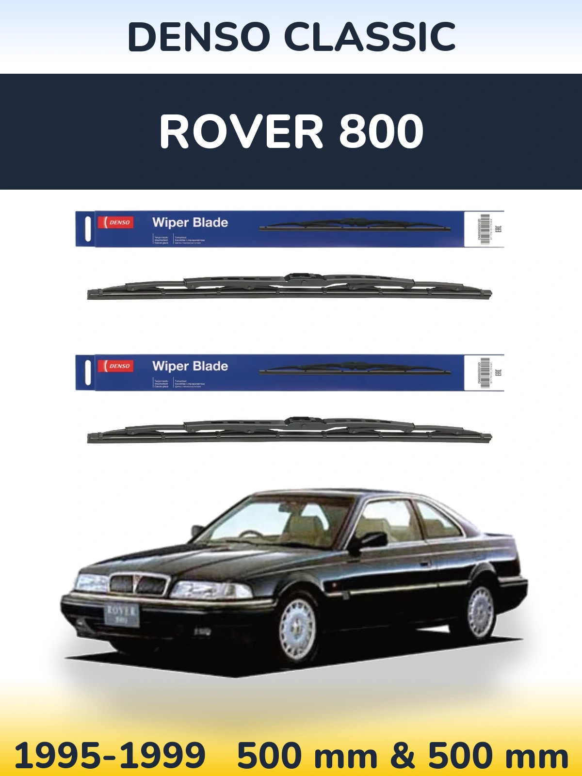 Ștergătoare Denso Classic pentru Rover 800