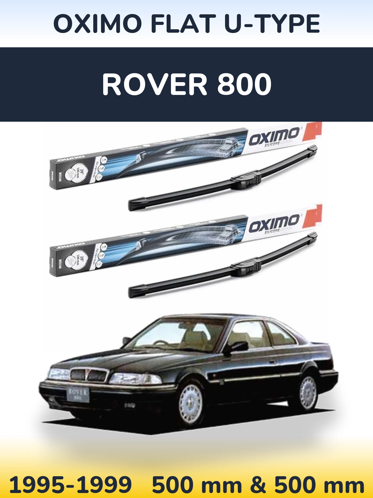 Ștergătoare Oximo Flat U-type pentru Rover 800