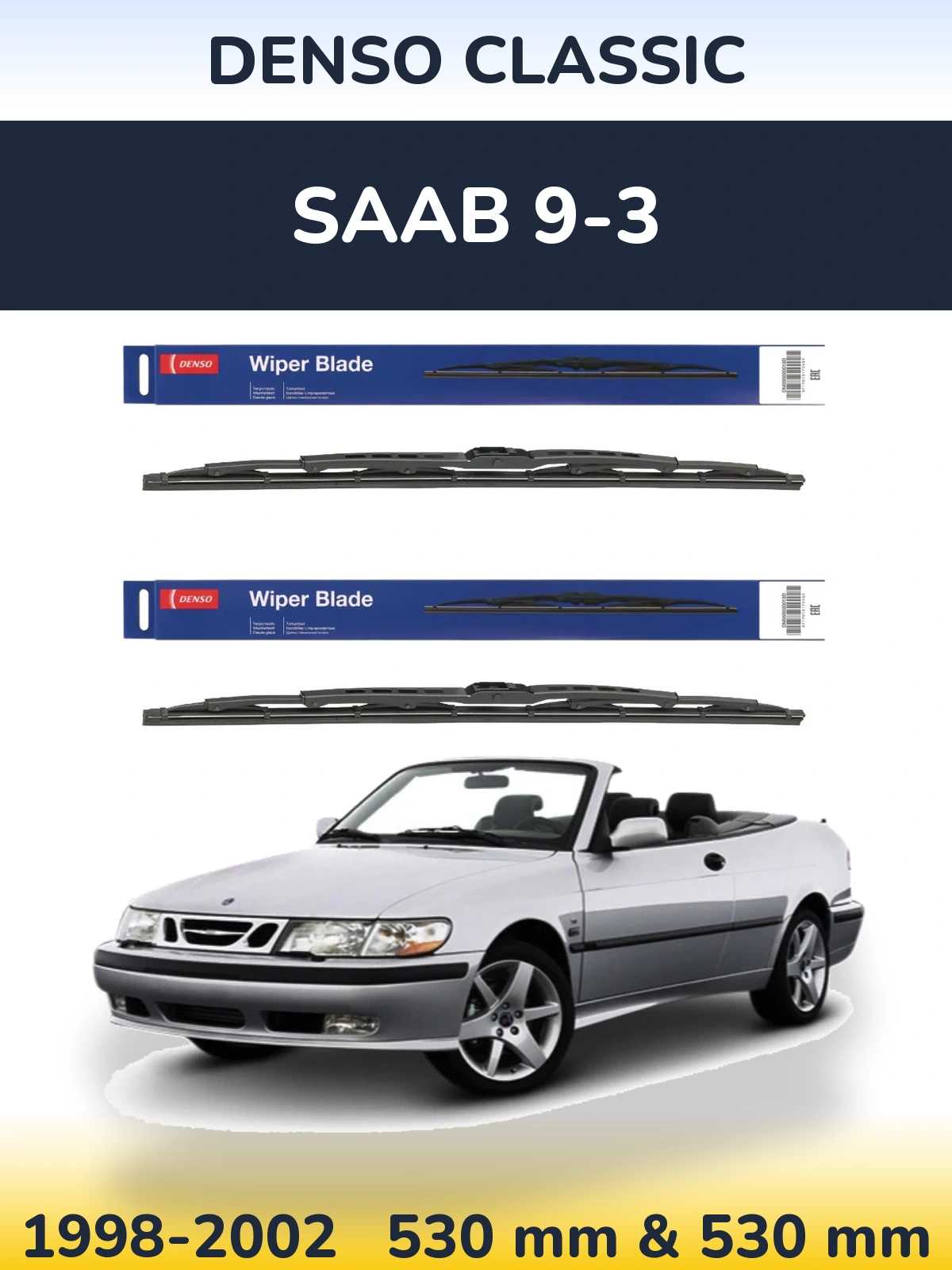 Ștergătoare Denso Classic pentru SAAB 9-3
