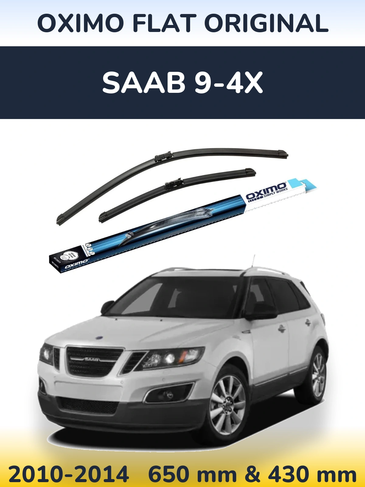 Ștergătoare Oximo Flat Original pentru SAAB 9-4X