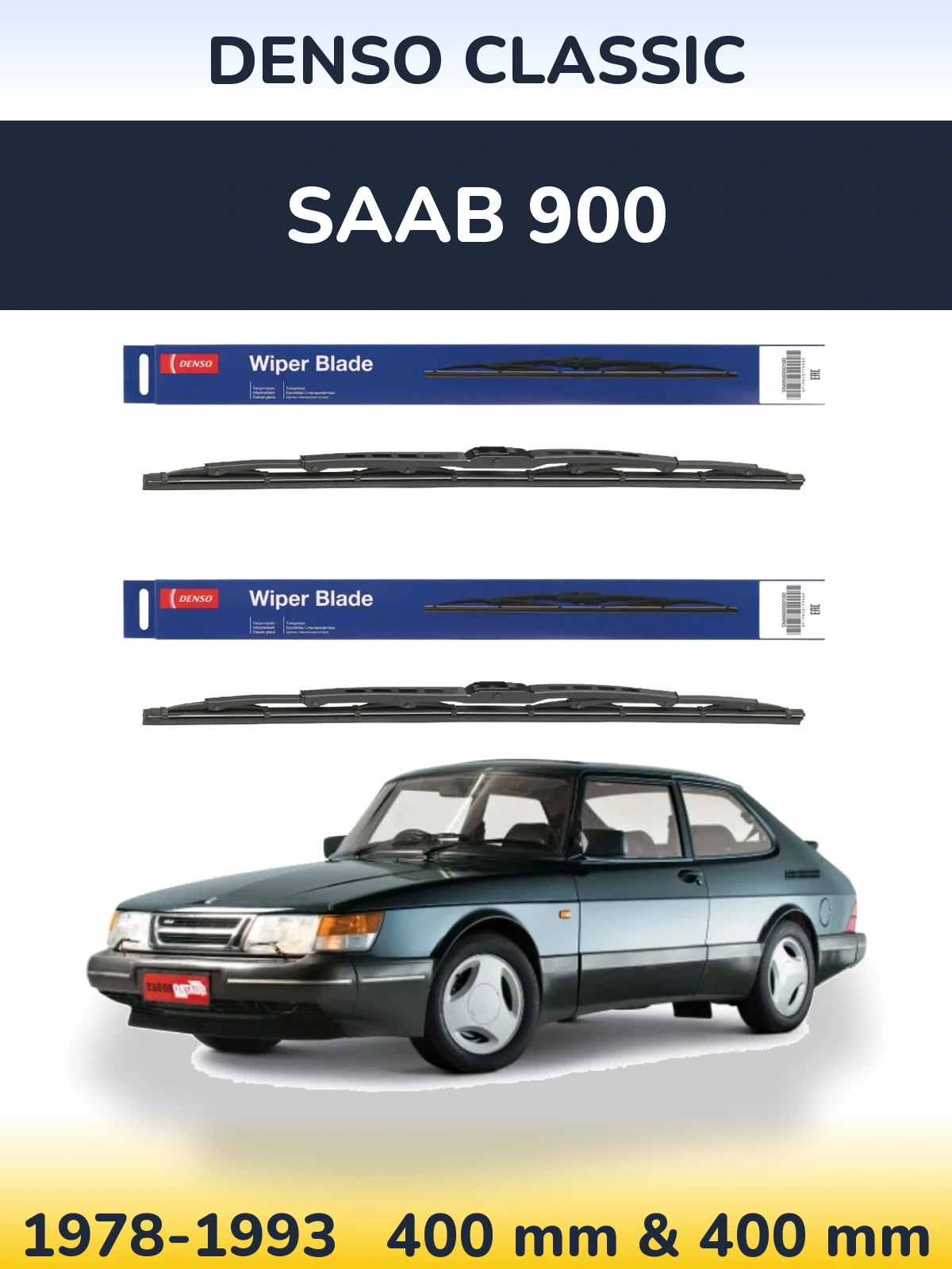 Ștergătoare Denso Classic pentru SAAB 900