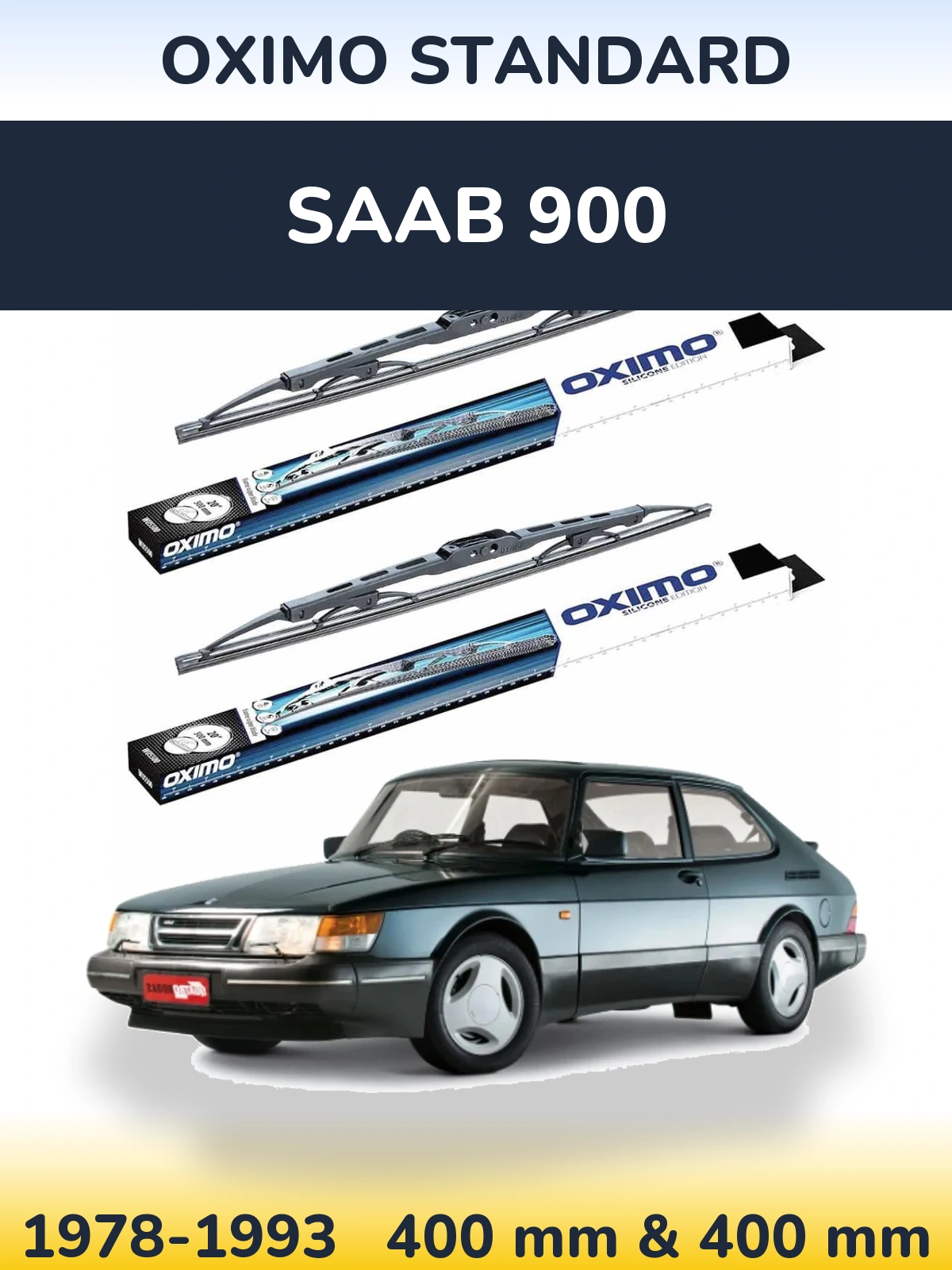 Ștergătoare Oximo Standard pentru SAAB 900