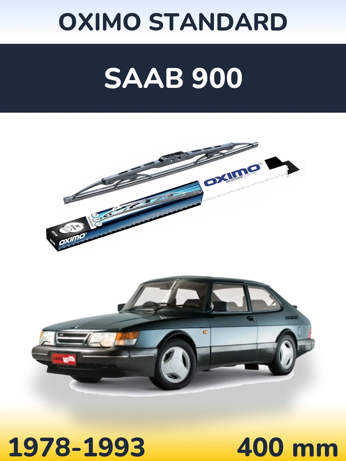 Ștergătoare Oximo Standard pentru SAAB 900