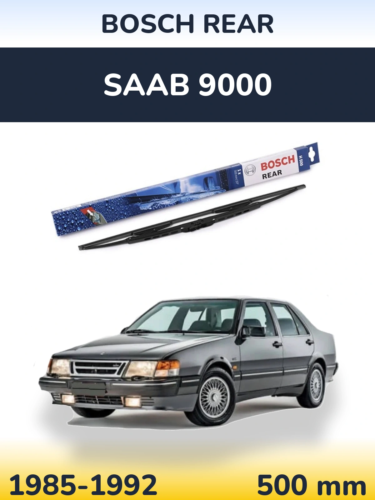Ștergătoare BOSCH Rear pentru SAAB 9000
