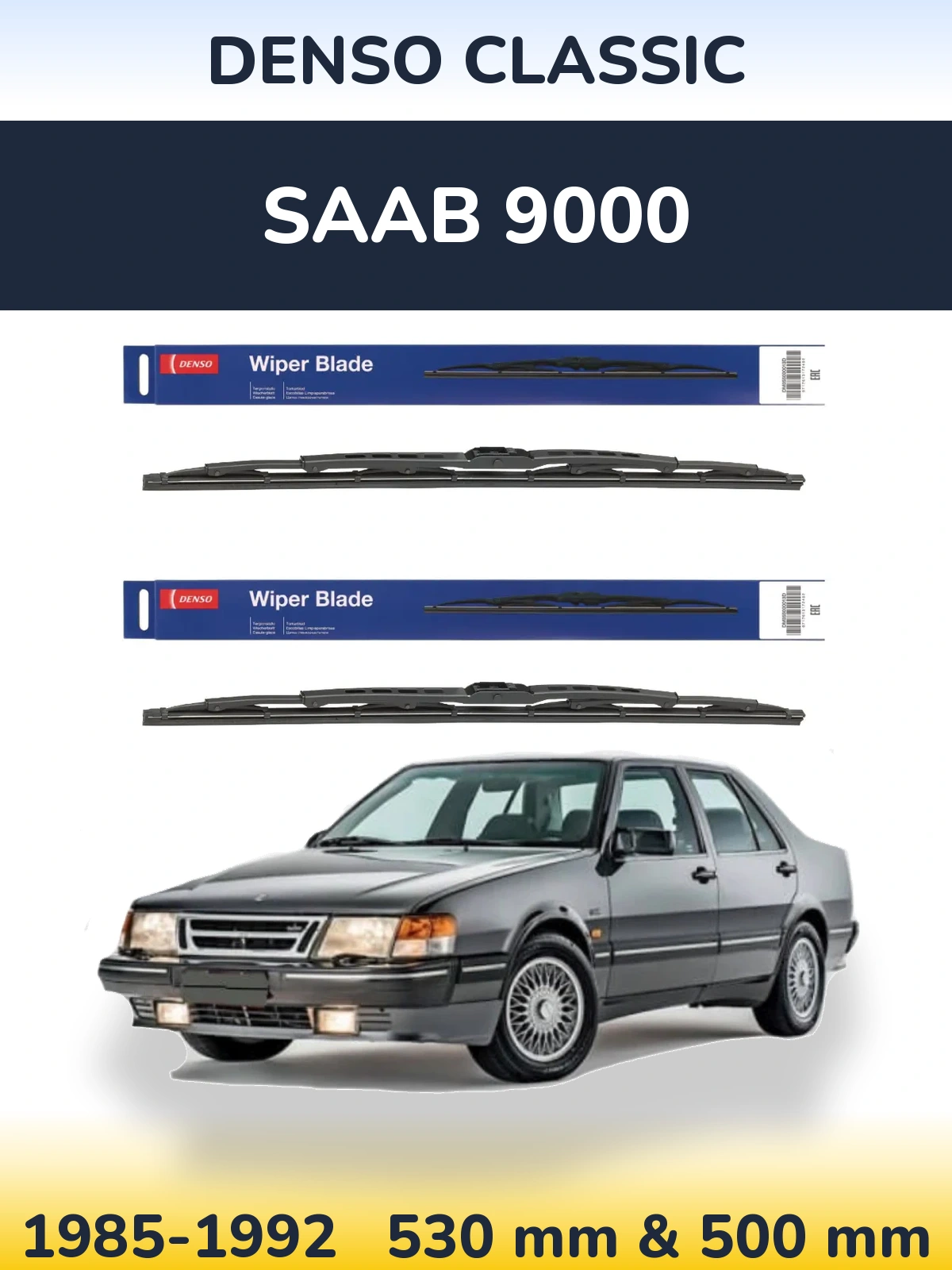 Ștergătoare Denso Classic pentru SAAB 9000