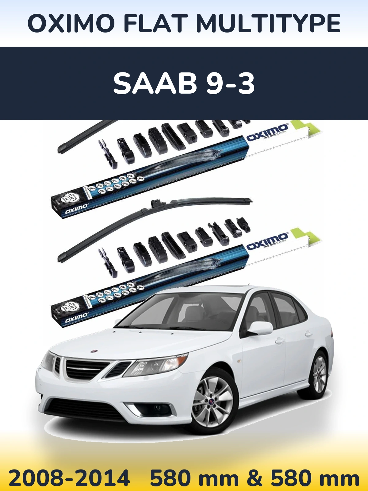 Ștergătoare Oximo Flat MultiTipe pentru SAAB 9-3