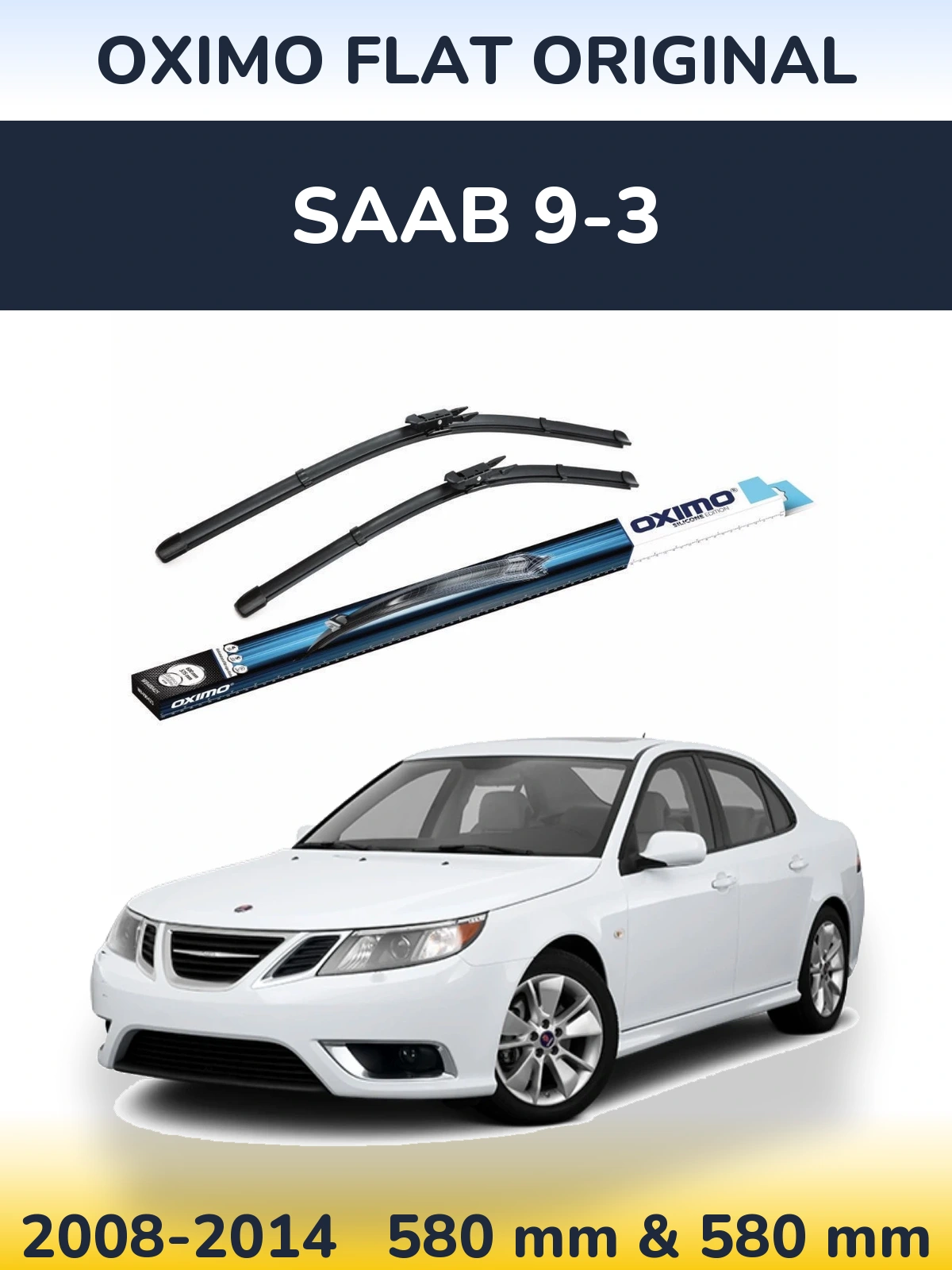 Ștergătoare Oximo Flat Original pentru SAAB 9-3