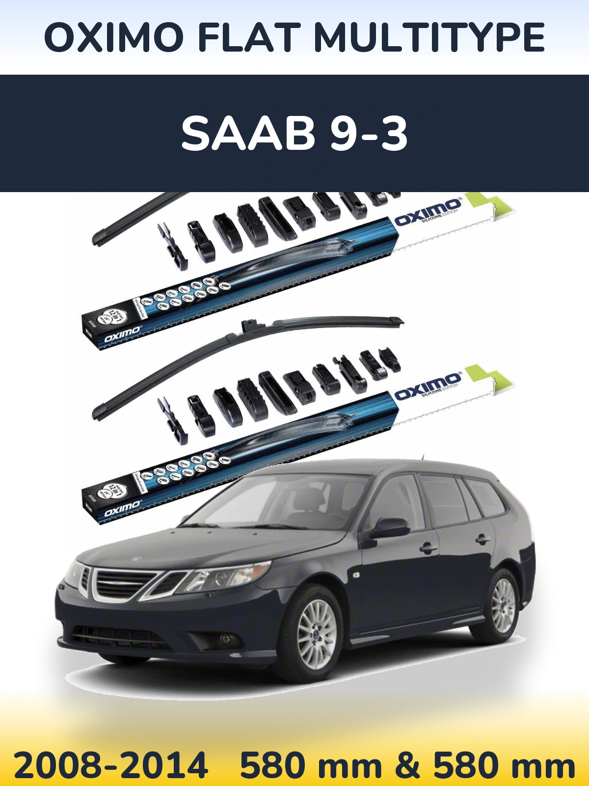 Ștergătoare Oximo Flat MultiTipe pentru SAAB 9-3