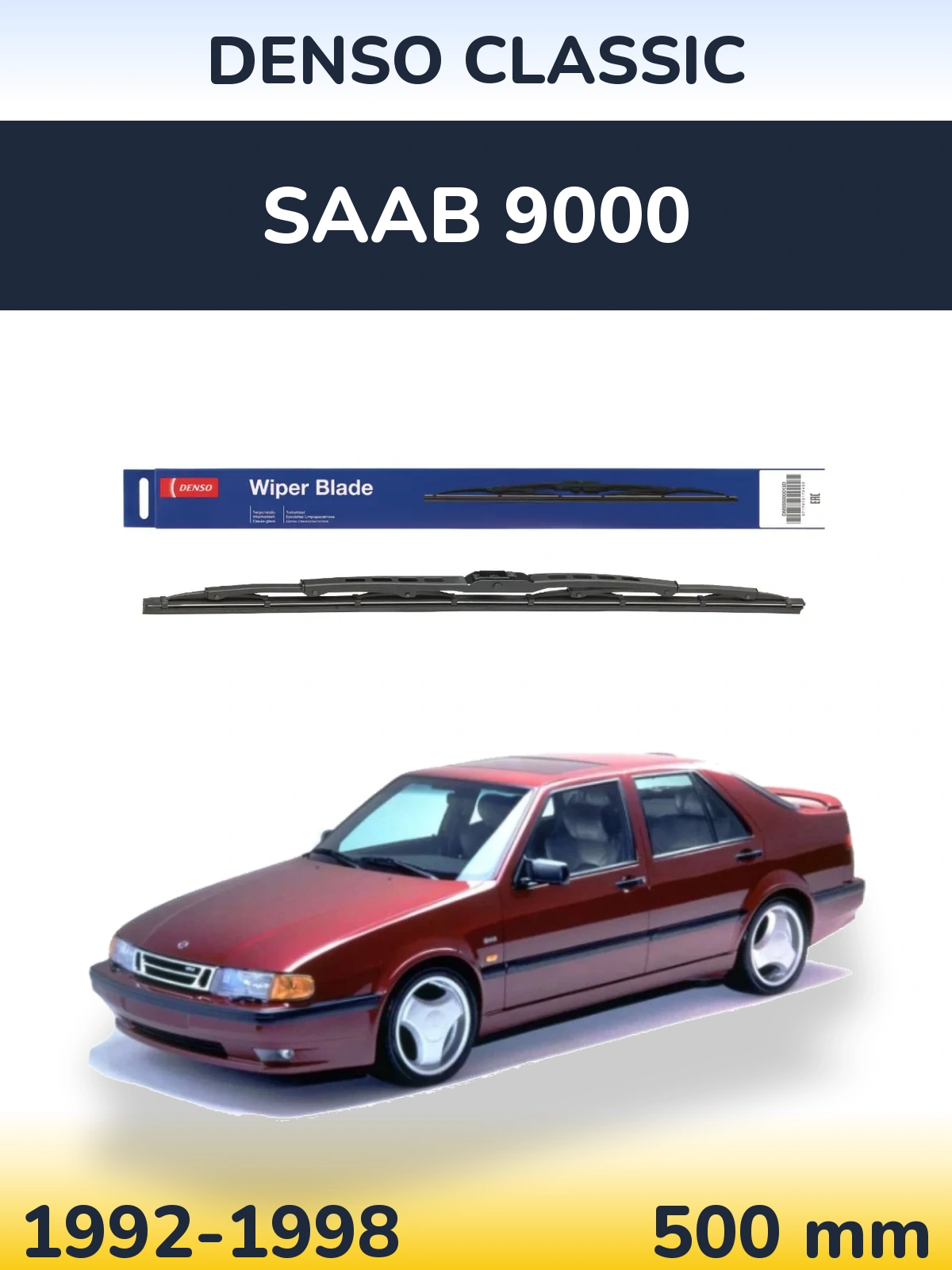 Ștergătoare Denso Classic pentru SAAB 9000