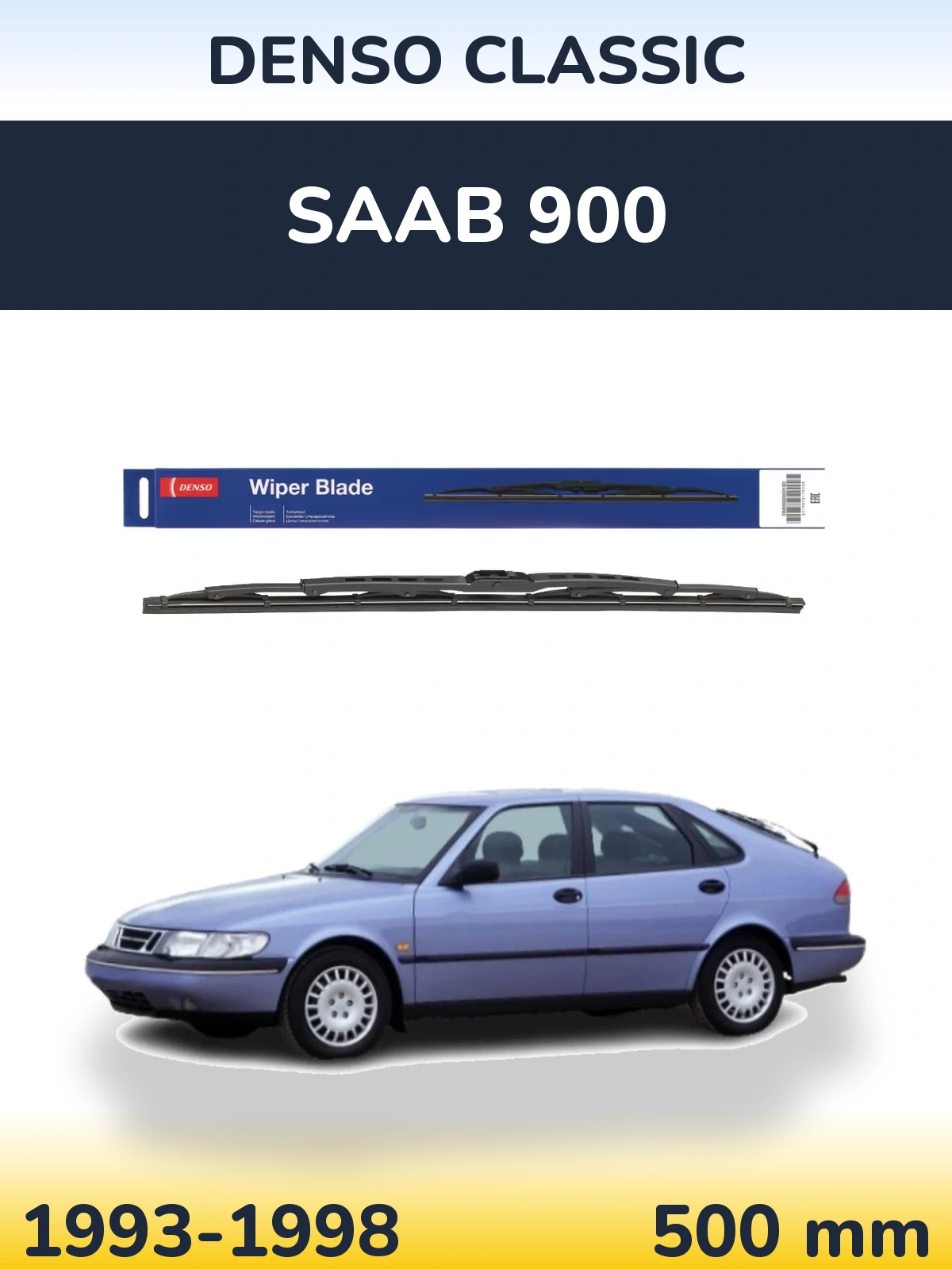 Ștergătoare Denso Classic pentru SAAB 900