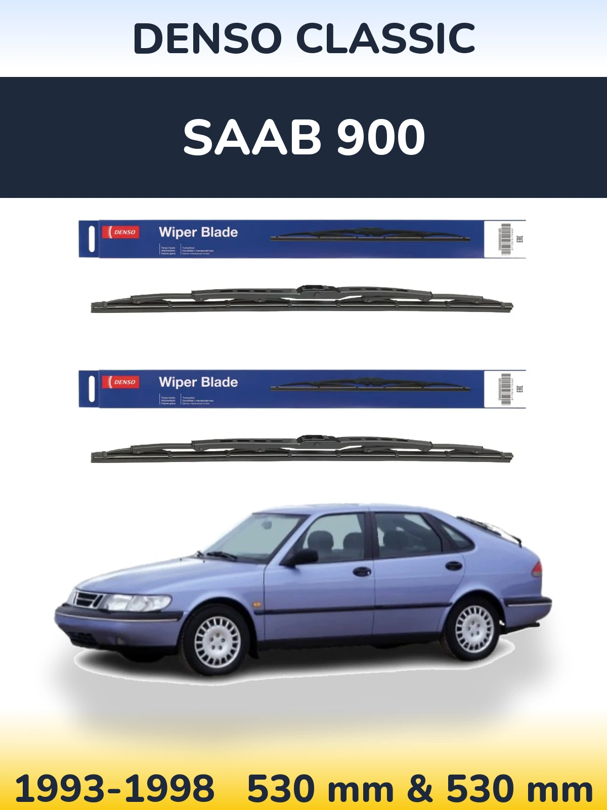 Ștergătoare Denso Classic pentru SAAB 900