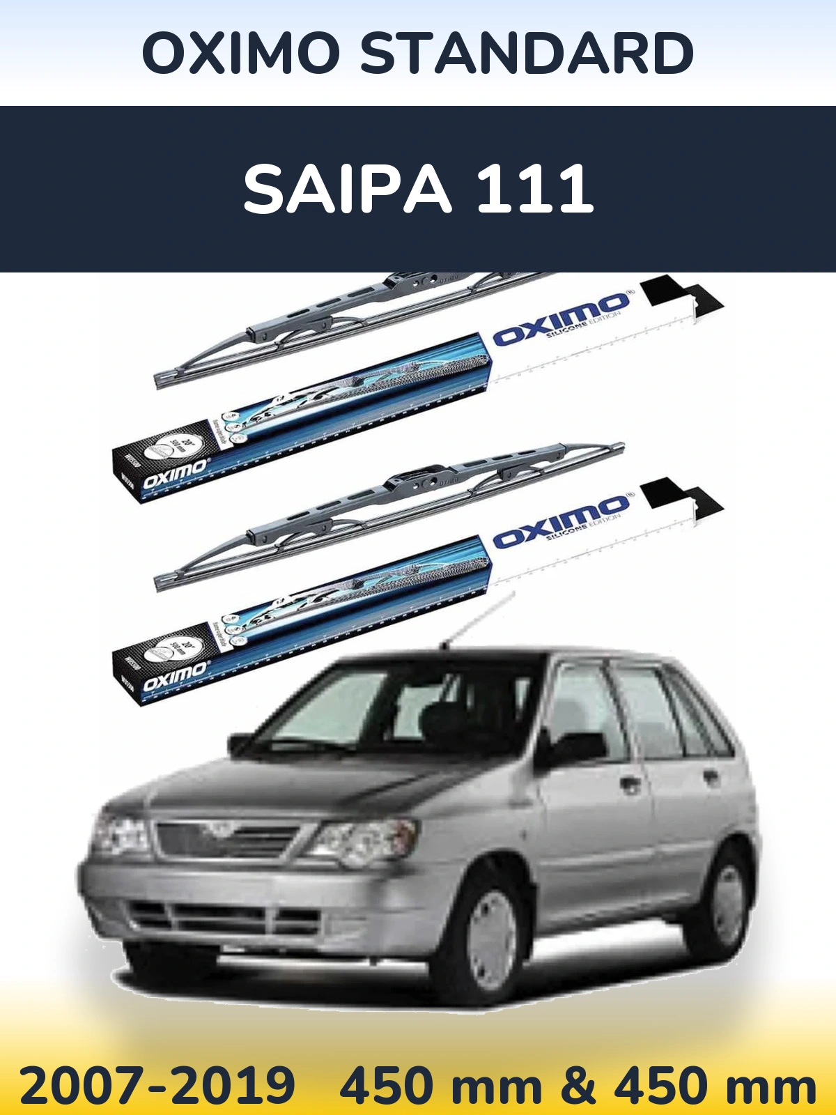 Ștergătoare Oximo Standard pentru Saipa 111